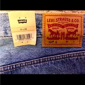 Levi’s 501 Jeans 31 x 28